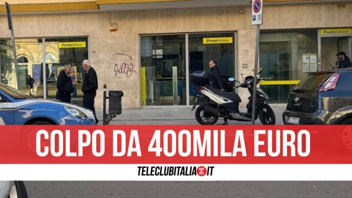 Poste Italiane Furto Napoli 400mila Euro