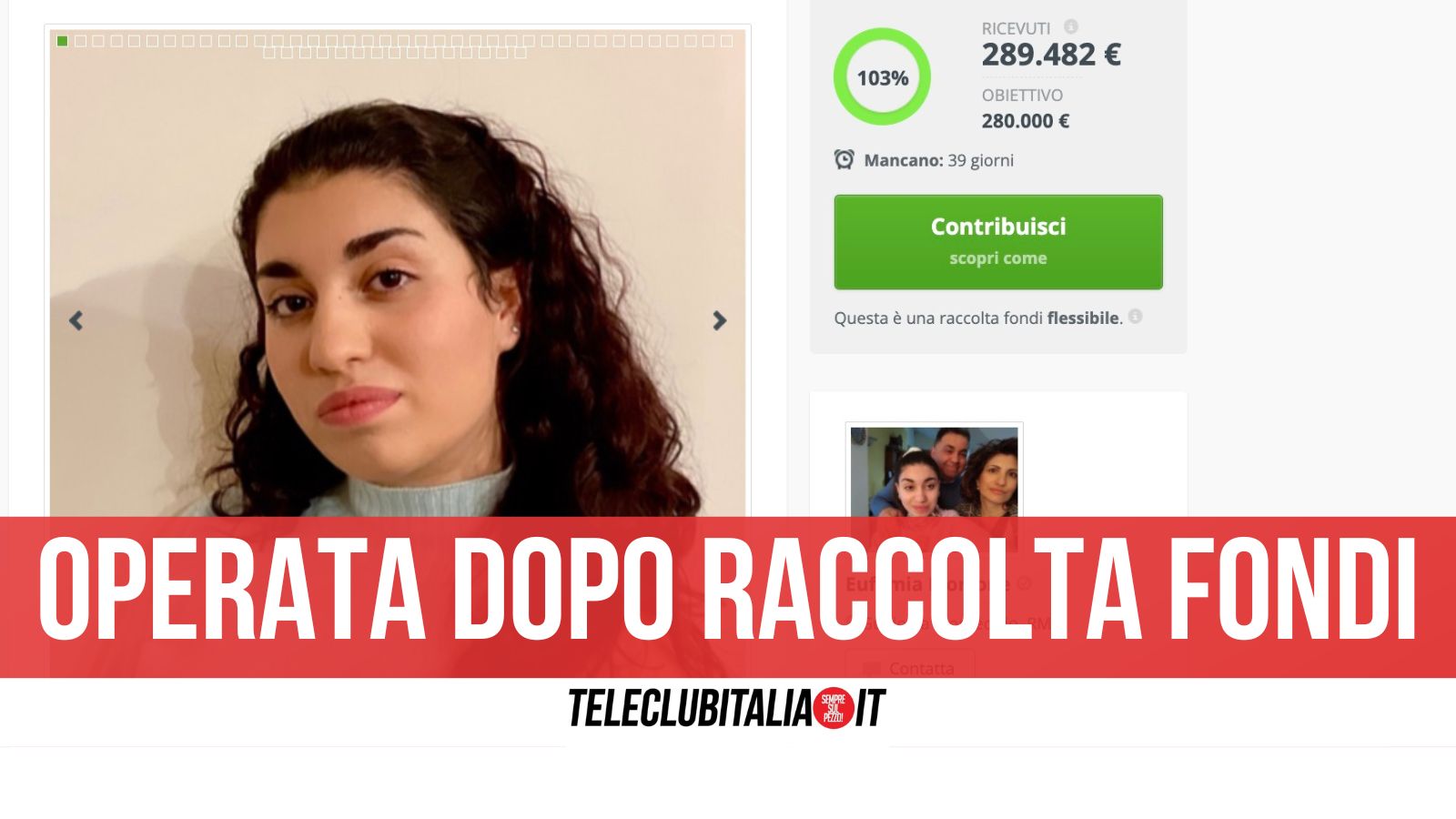 Raffaella Domenicone Operata