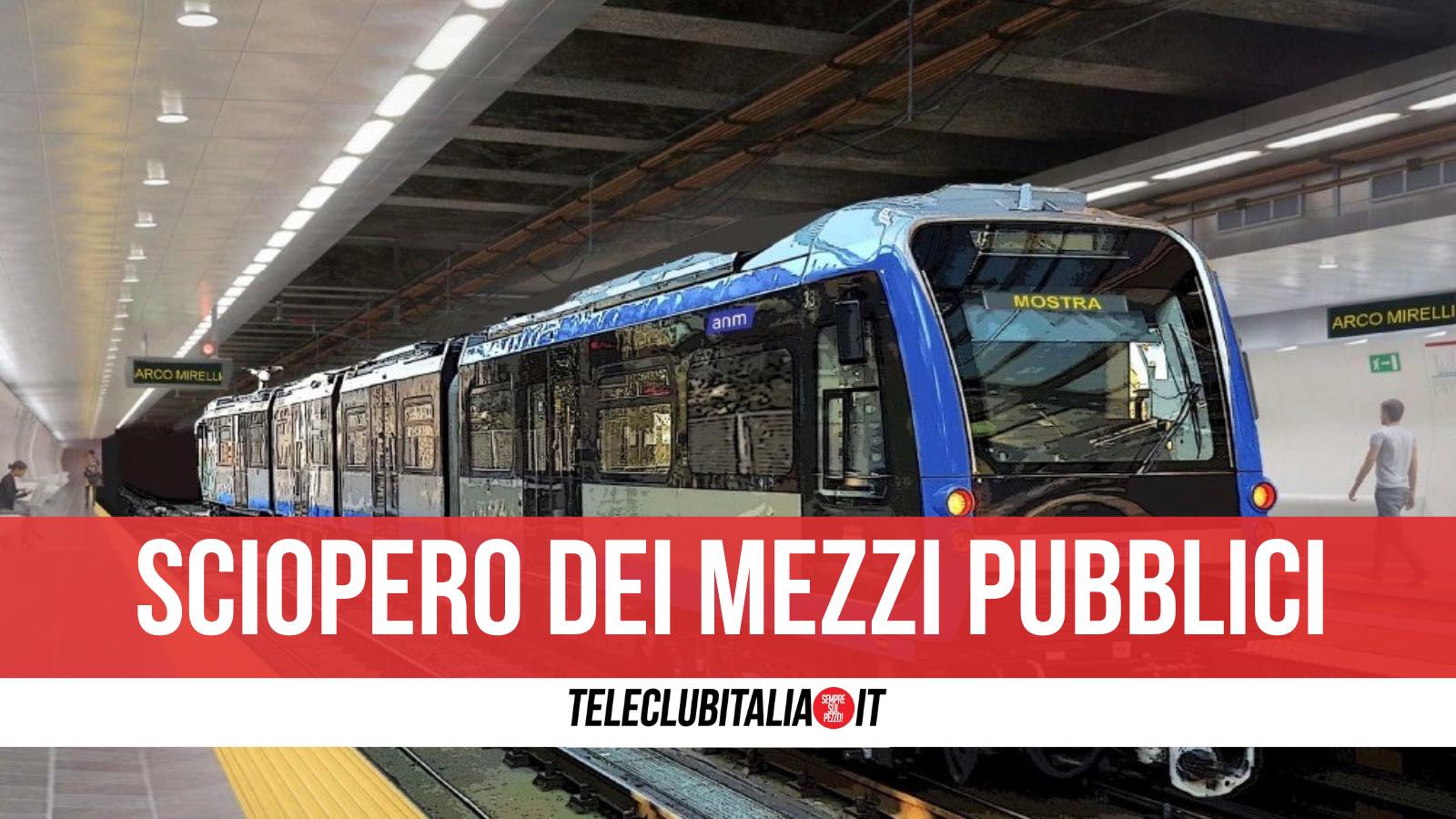 Sciopero Mezzi Pubblici Anm Napoli