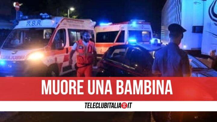 grazzanise morta una bambina