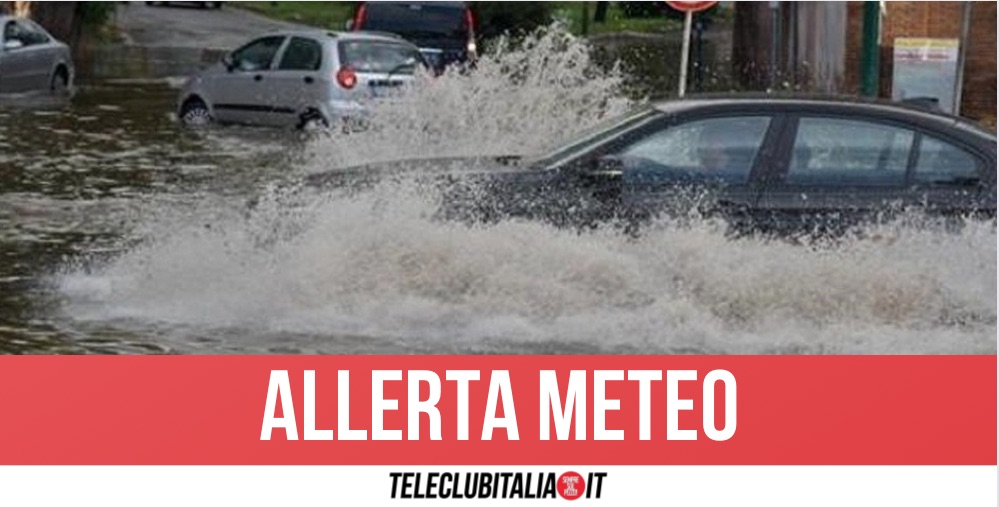 Campania: la protezione civile emana allerta meteo di livello arancione