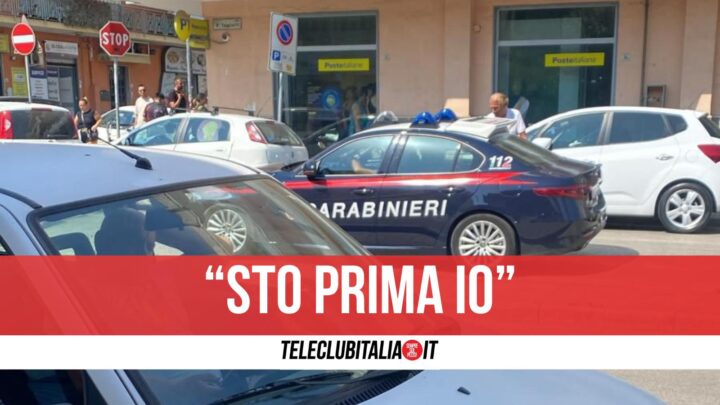 Carabinieri Ufficio Postale Via Togliatti Giugliano Rissa