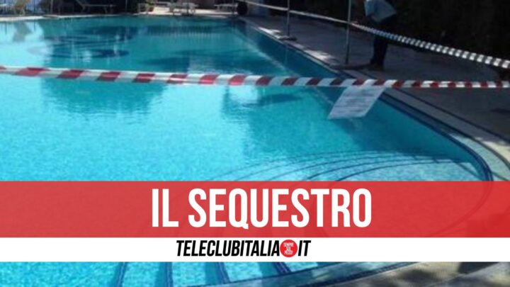 Giugliano, blitz della Polizia Locale: sotto chiave una piscina e un locale 