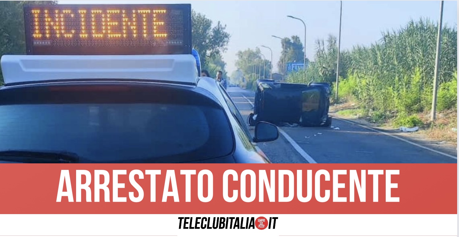 Incidente Giugliano Arrestato Conducente