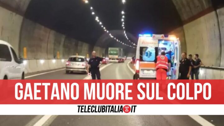 Salerno-Reggio Calabria, centauro perde il controllo della moto e si schianta