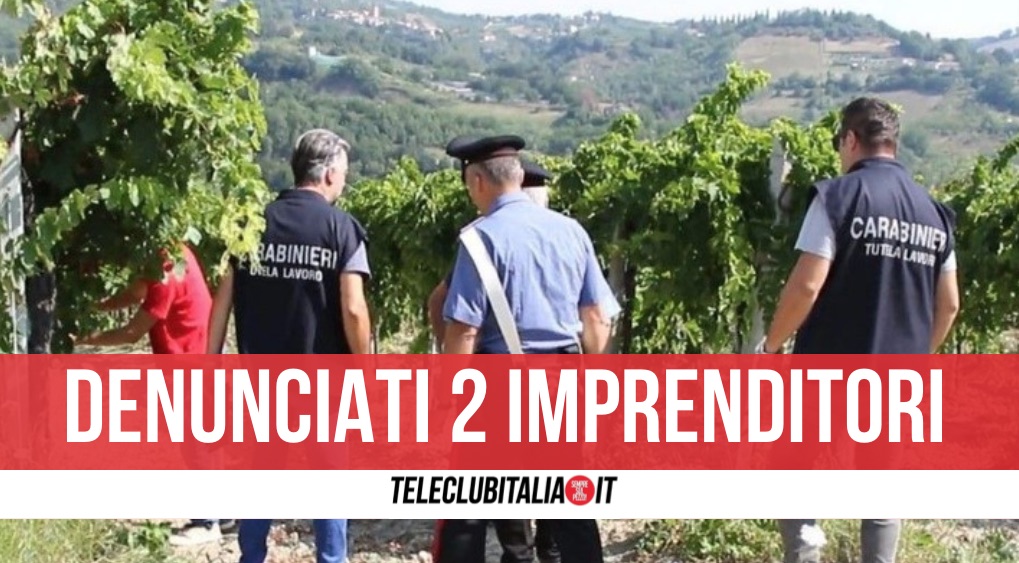 Lavoratori in nero nelle campagne di Caivano, la scoperta dopo il blitz dei Carabinieri