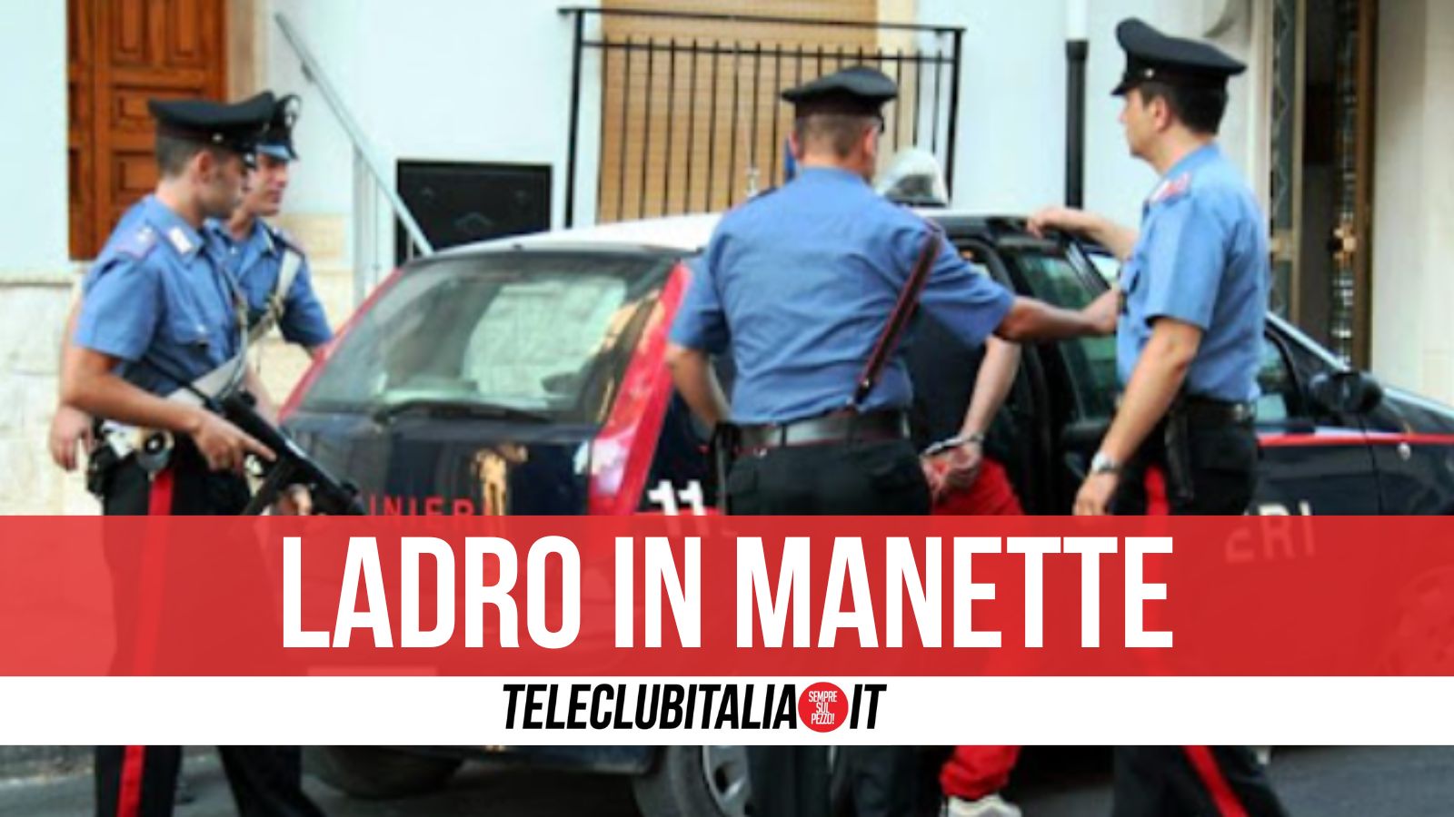 Mondragone, tenta di svaligiare negozio di intimo nella notte: arrestato