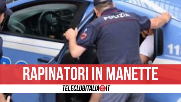 Napoli, in due per rapinare una donna in pieno giorno: inseguiti ed arrestati