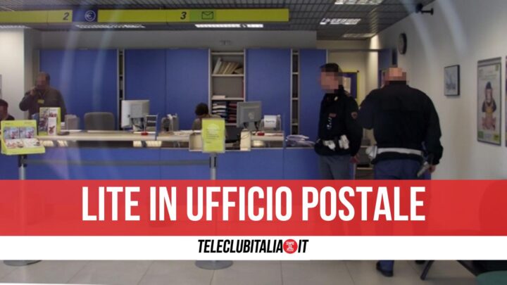 Piscinola Picchia Compagna Ufficio Postale Arrestato