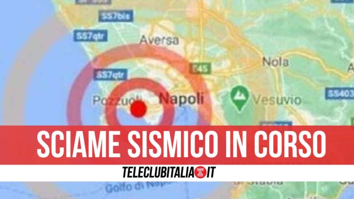 Tremano ancora i Campi Flegrei, scossa di magnitudo 2.3. Avvertita anche a Napoli