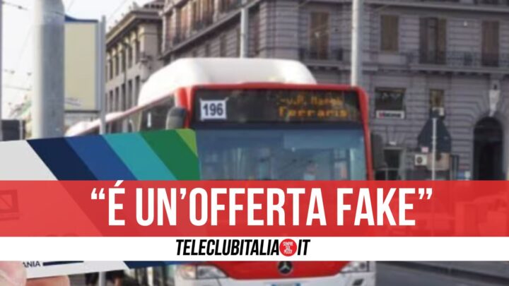 Tessera Unico Campania Offerta Fake