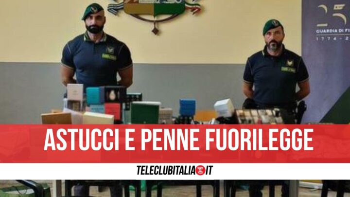 Articoli Scolastici Fuorilegge Sequestro Gdf