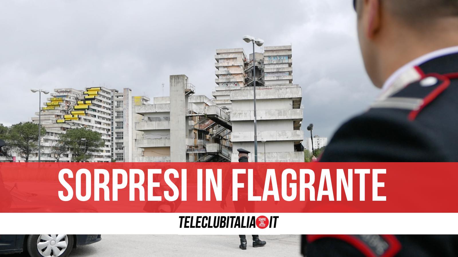 Blitz Anti Droga Scampia Tre Arresti