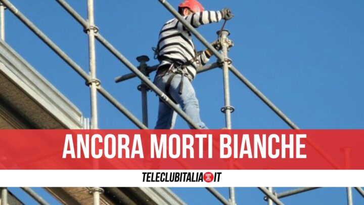 Buccino Morto Operaio Ponteggio