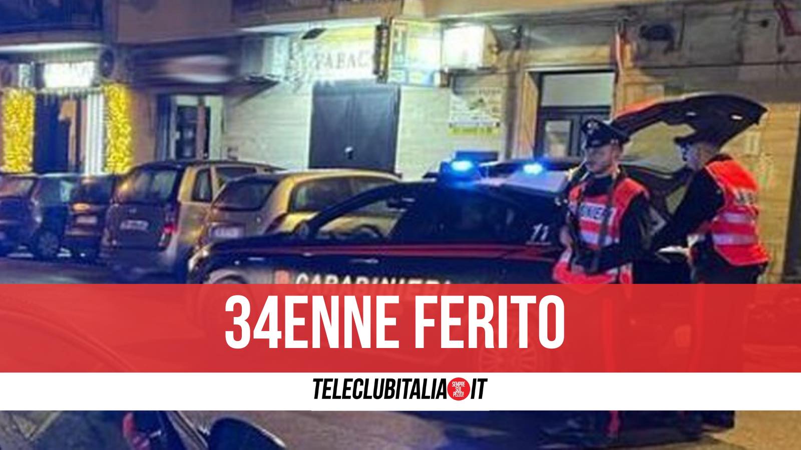 Crispano 34enne Ferito Rapina