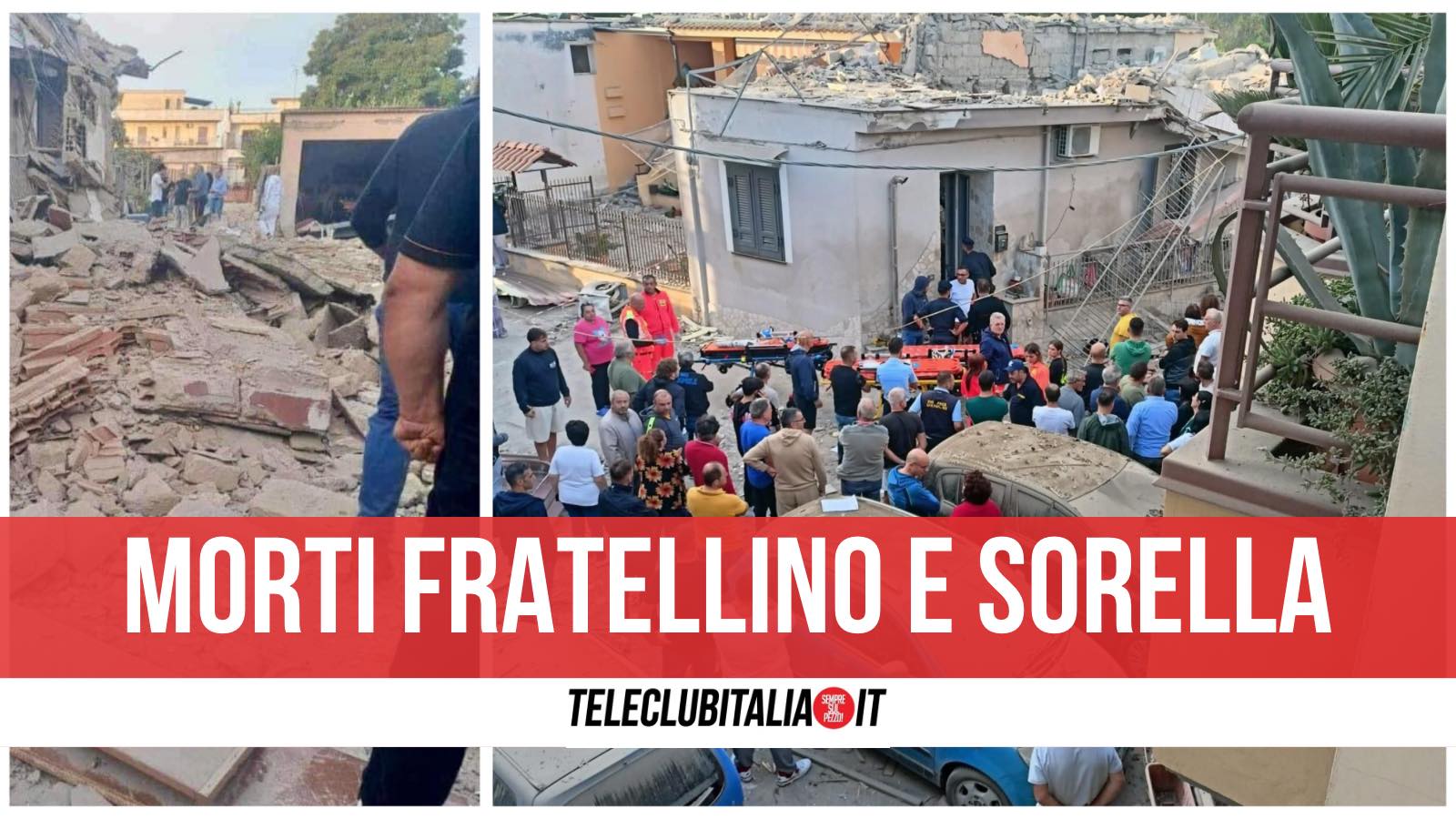 Crollo Saviano Morti Fratello Sorella