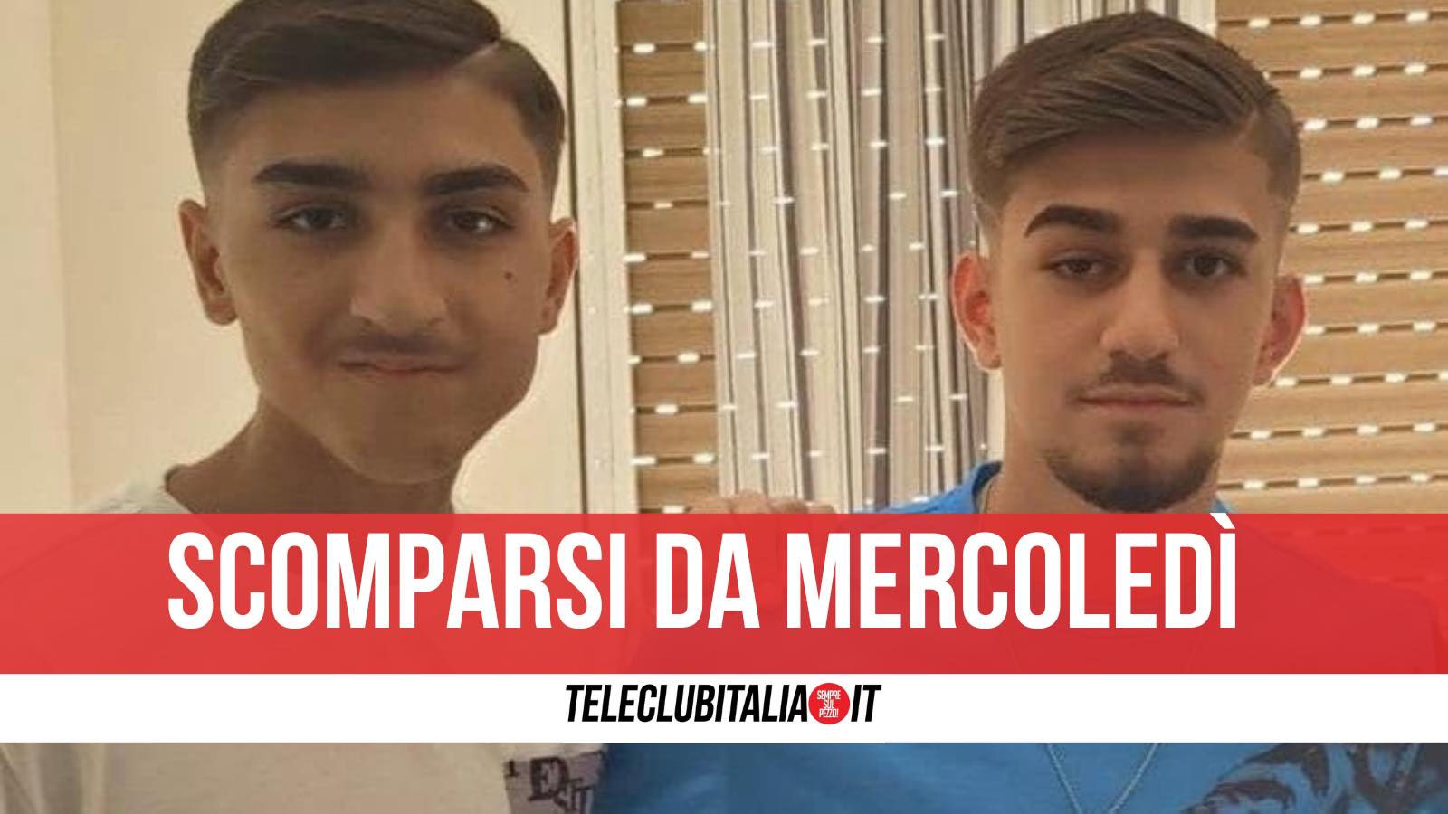 Casoria, continuano le ricerche dei fratelli spariti da mercoledì