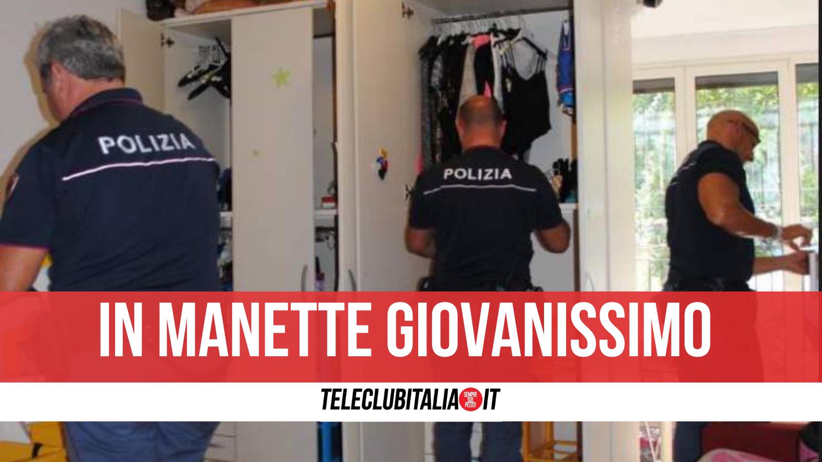 Frattamaggiore Arrestato 19enne Laboratorio Della Droga