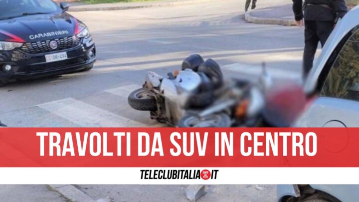 Frattamaggiore Incidente Via Roma Morto 17enne