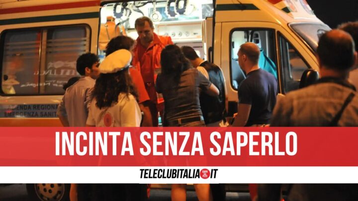 Incinta Caserta Partorisce In Casa