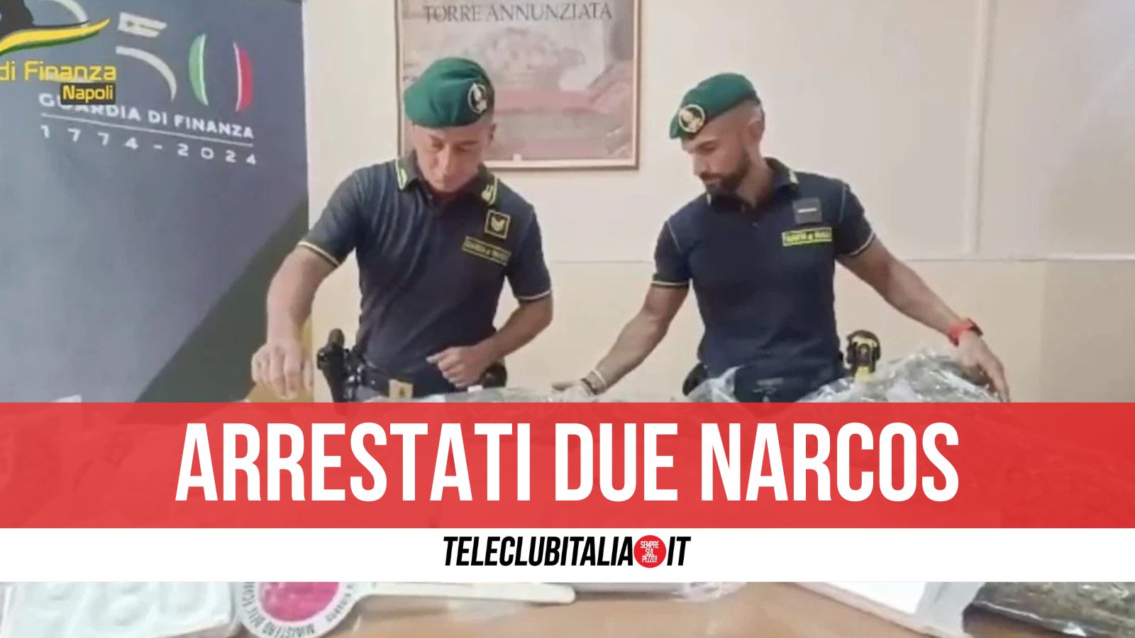 Maxi sequestro di droga tra Poggiomarino e Scafati: sequestrati oltre 23 kg di sostanze