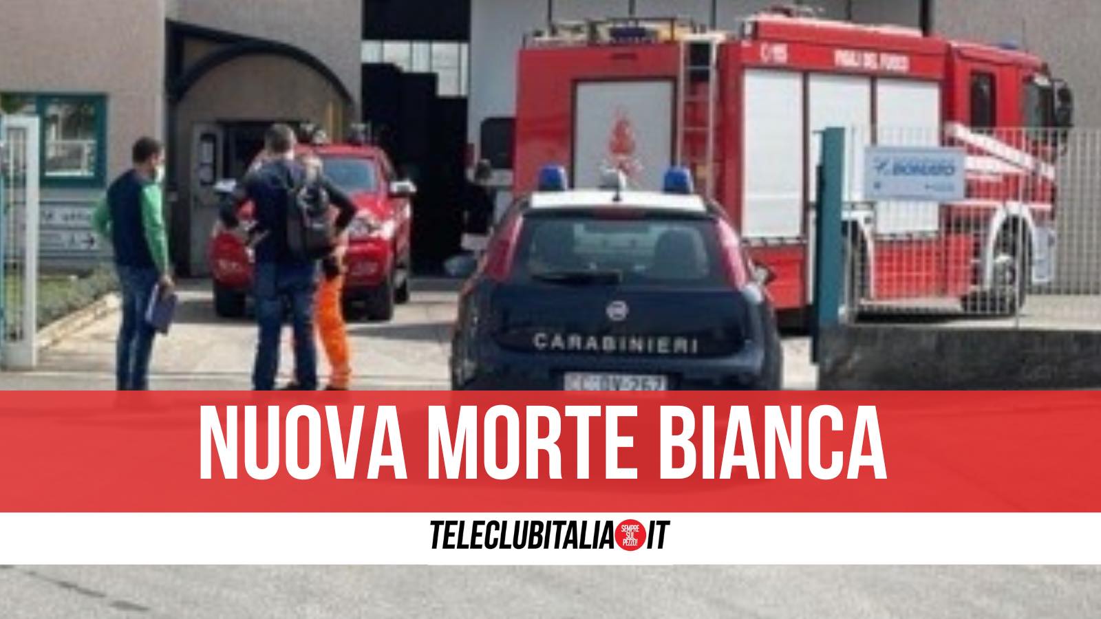 Nocera Superiore, incidente sul lavoro: muore operaio di 66 anni