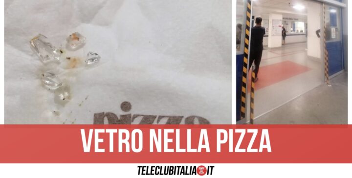 pizza acerra pezzi di vetro