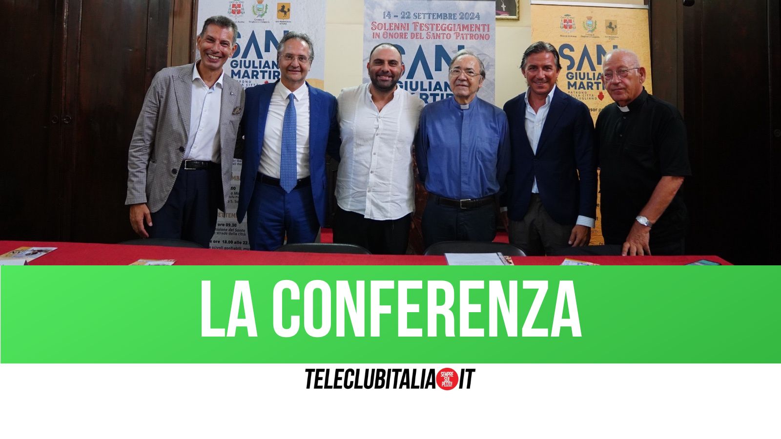 Giugliano, San Giuliano Martire: presentato il programma degli eventi