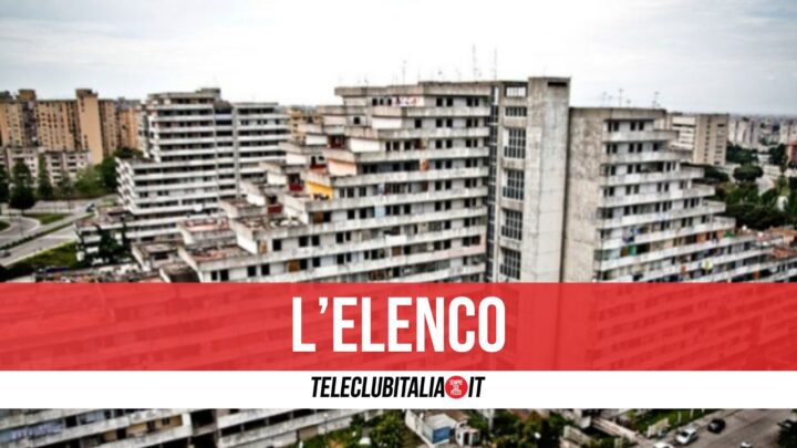 Sgombero Vele di Scampia, l'elenco di tutte le abitazioni interessate dall'ordinanza