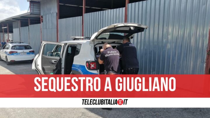 Sequestro Giugliano Rimessaggio Vignitella