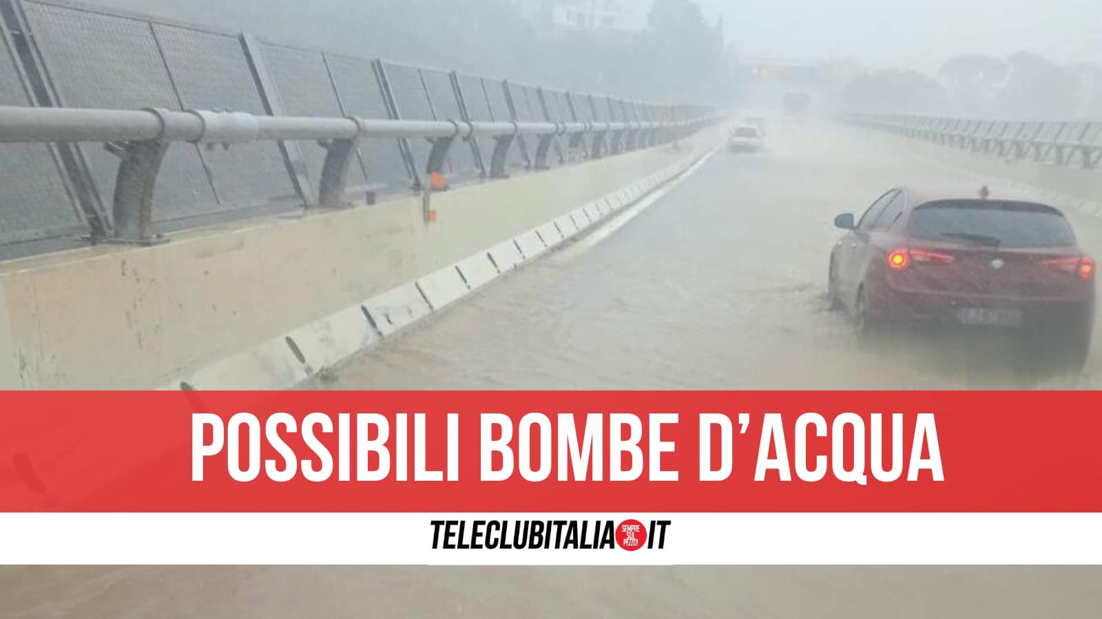 Maltempo in Campania senza tregua: allerta meteo gialla per domenica 20 ottobre