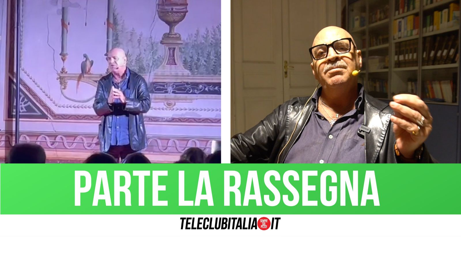 Angelo di Gennaro apre la rassegna teatrale Hub Arte e Cultura di Palazzo Palumbo