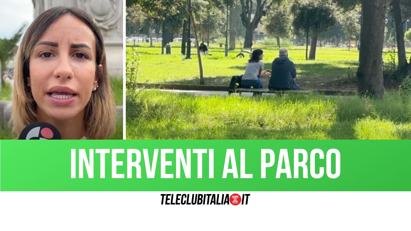 Aversa, riaperti i bagni al Parco Pozzi. Assessore Diana: “A breve interventi per cordoli e verde”