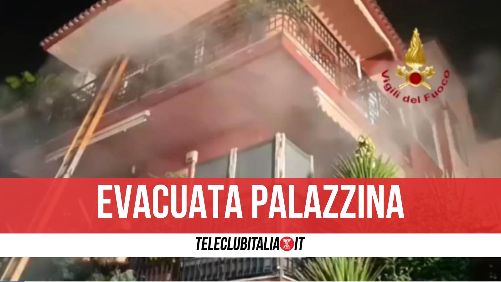 Napoli incendio