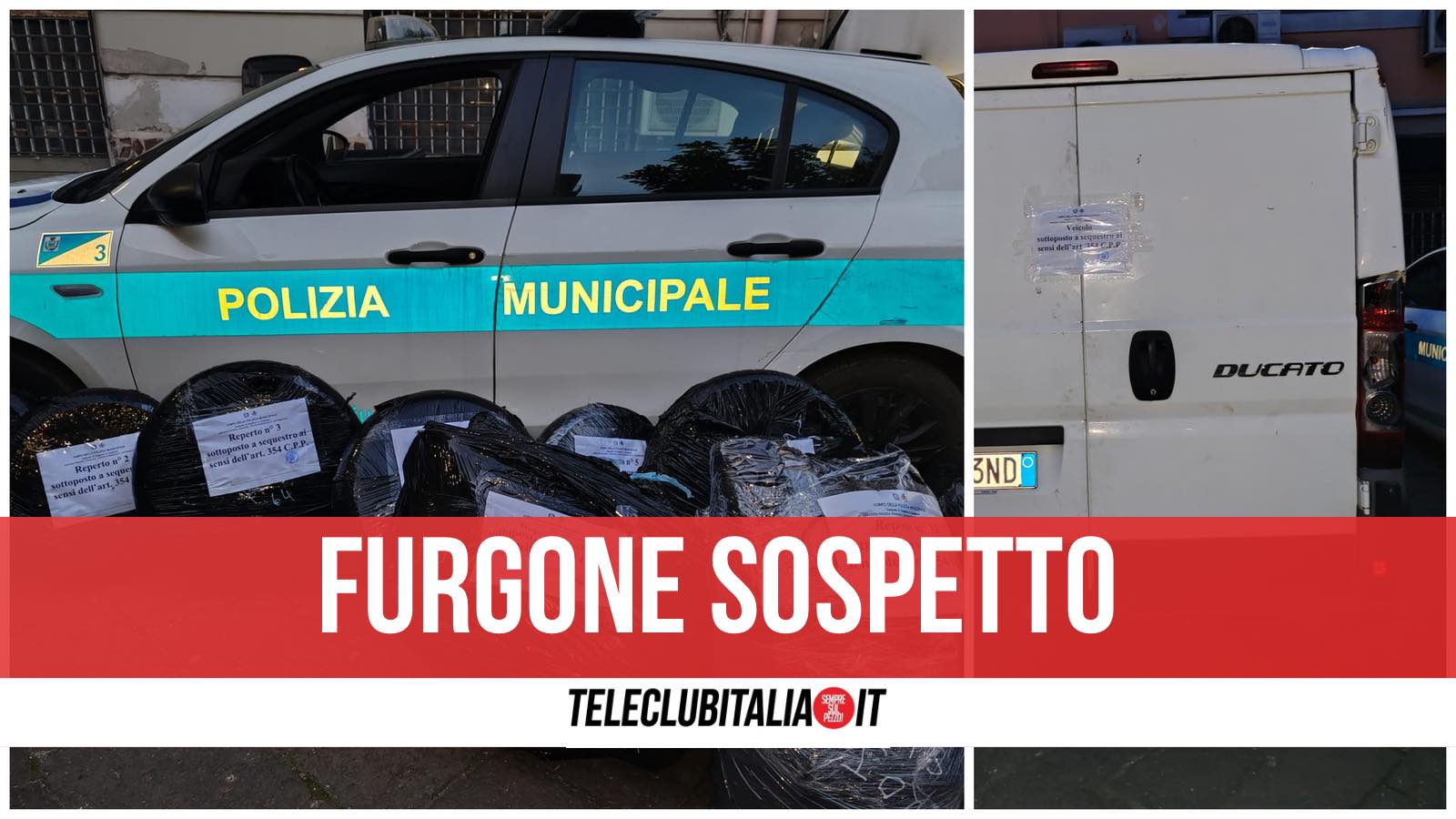 Giugliano Polizia da Teleclubitalia.it