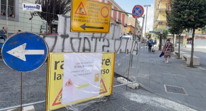 Lavori Corso Campano Via Antimo Panico Giugliano