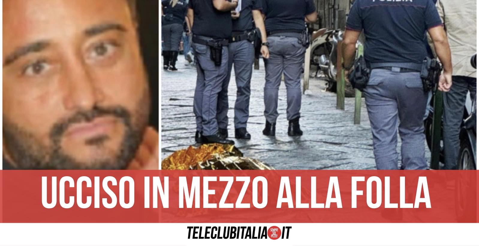 Napoli omicidio da Teleclubitalia