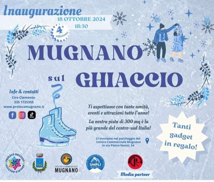 Mugnano Inaugurazione Pista Pattinaggio