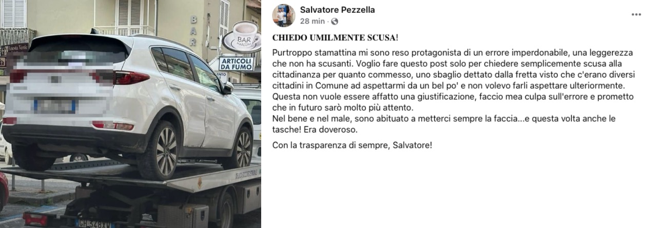 Salvatore Pezzella Lettera Scusa