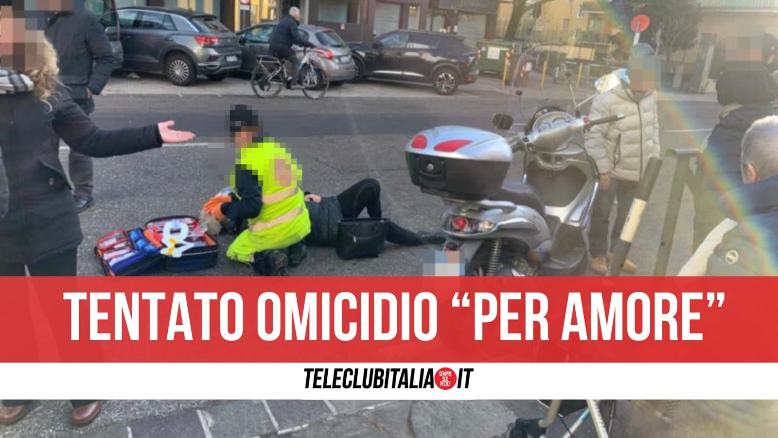 Napoli, investe l’amante della compagna con l’auto: scatta arresto per tentato omicidio