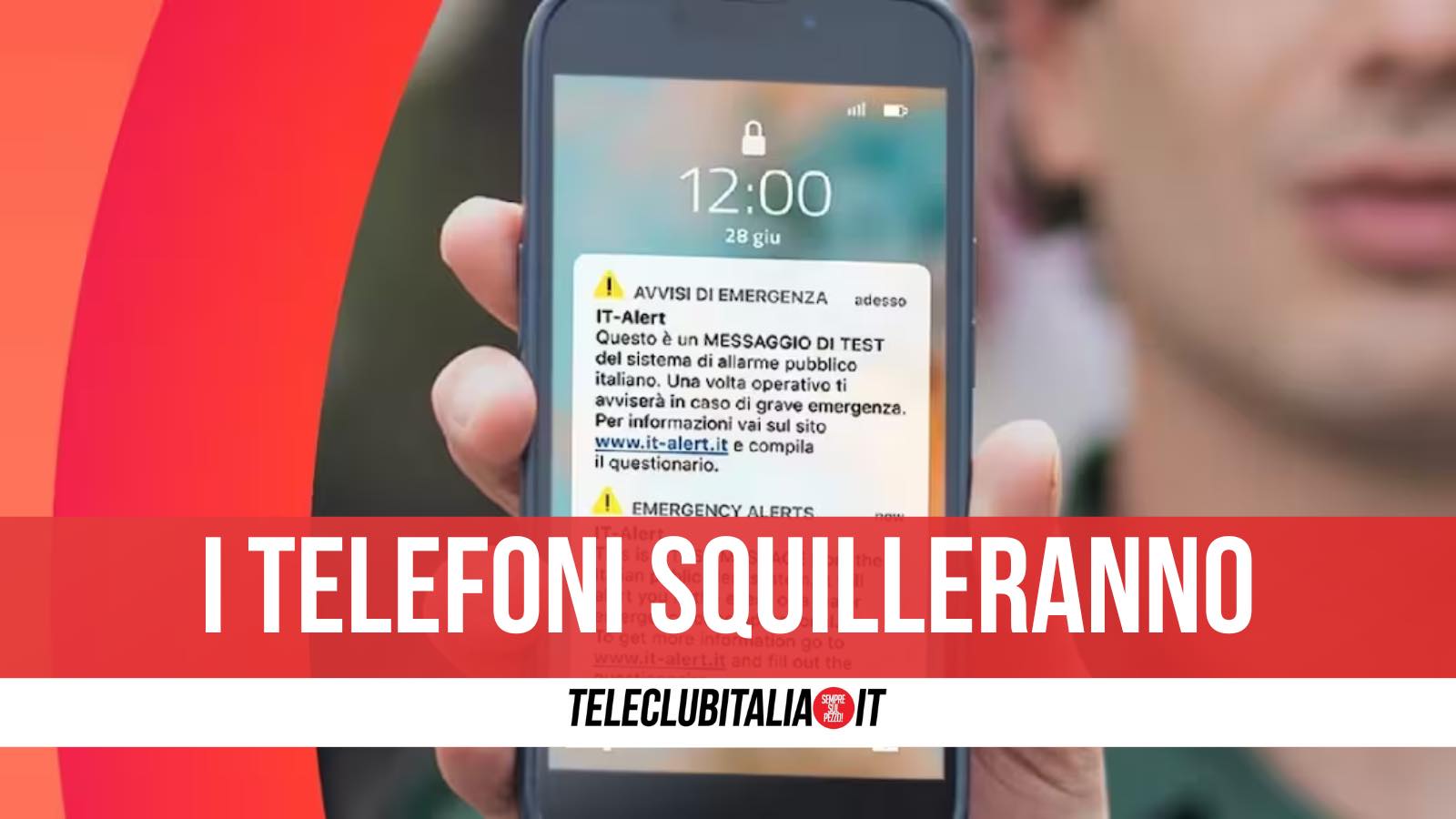 Esercitazione rischio da Teleclubitalia.it