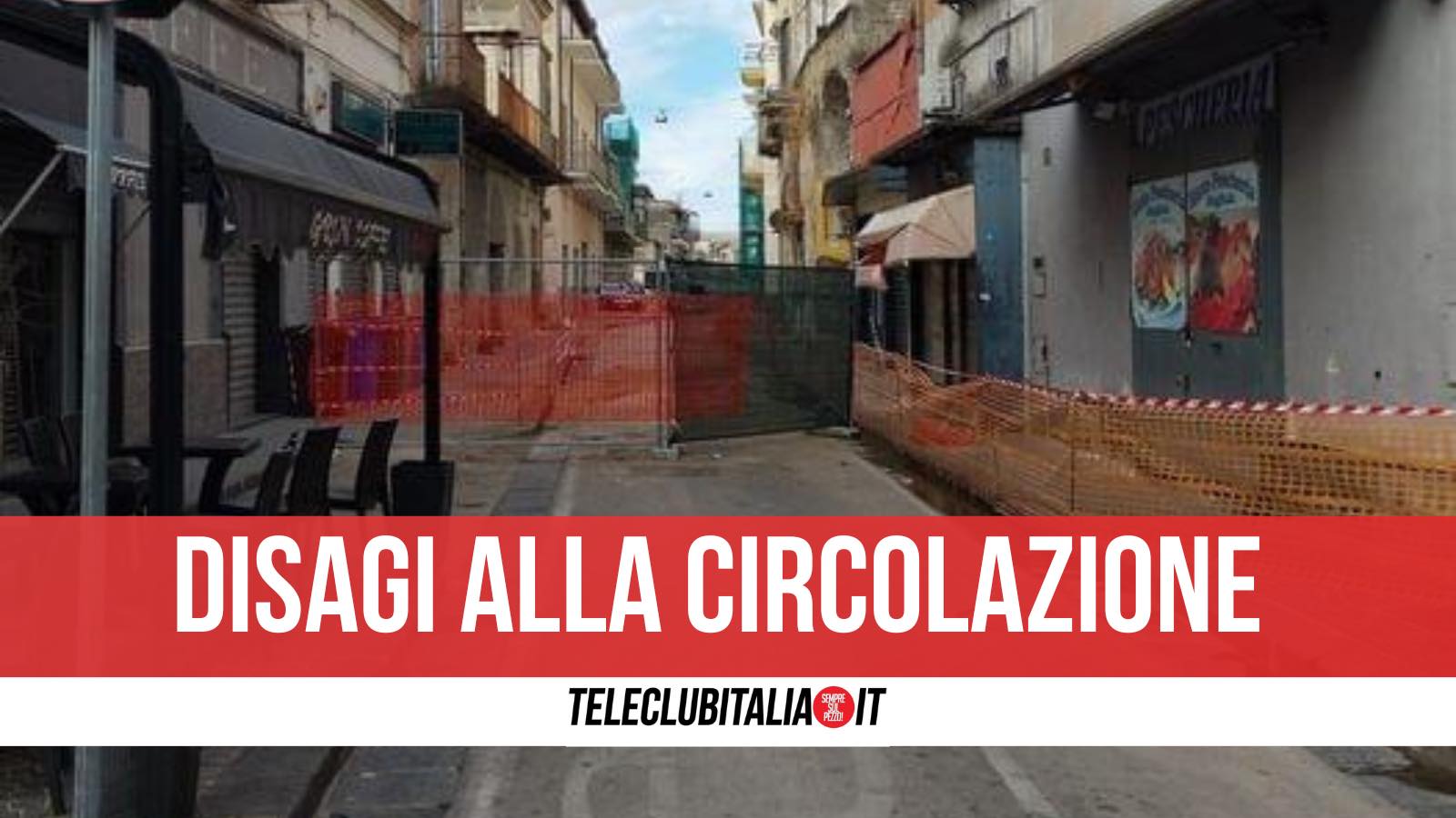 Via Antimo Panico Chiusa Giugliano