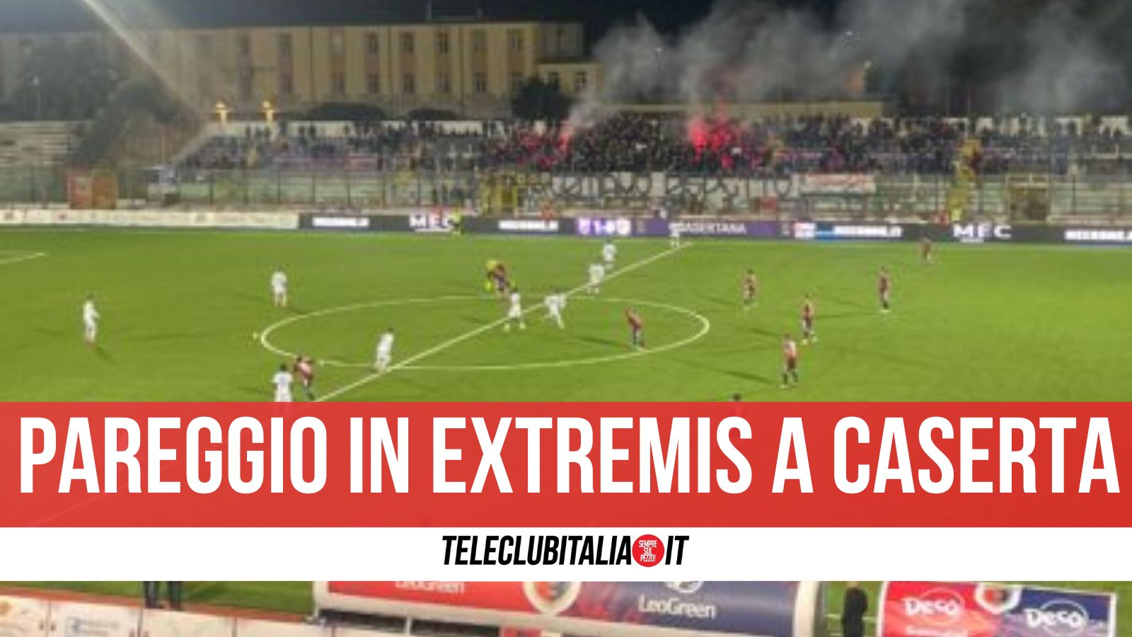 D’Agostino salva il Giugliano nel recupero, 1 1 per i tigrotti nel derby con la Casertana