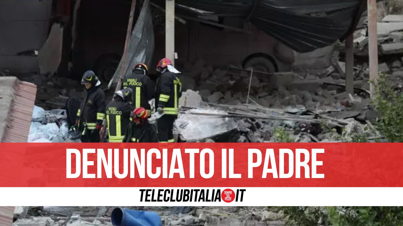 Esplosione a Ercolano, fabbrica abusiva intestata a 13enne