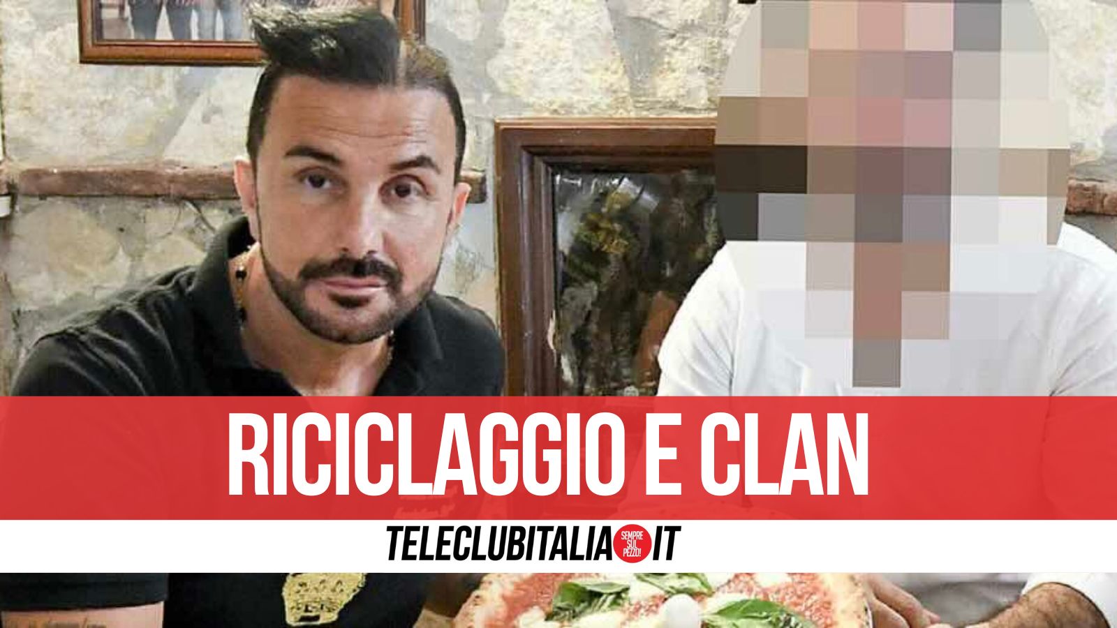 Riciclaggio nella pizzeria “Dal Presidente”: scarcerato Massimiliano Di Caprio, obbligo di firma per la moglie