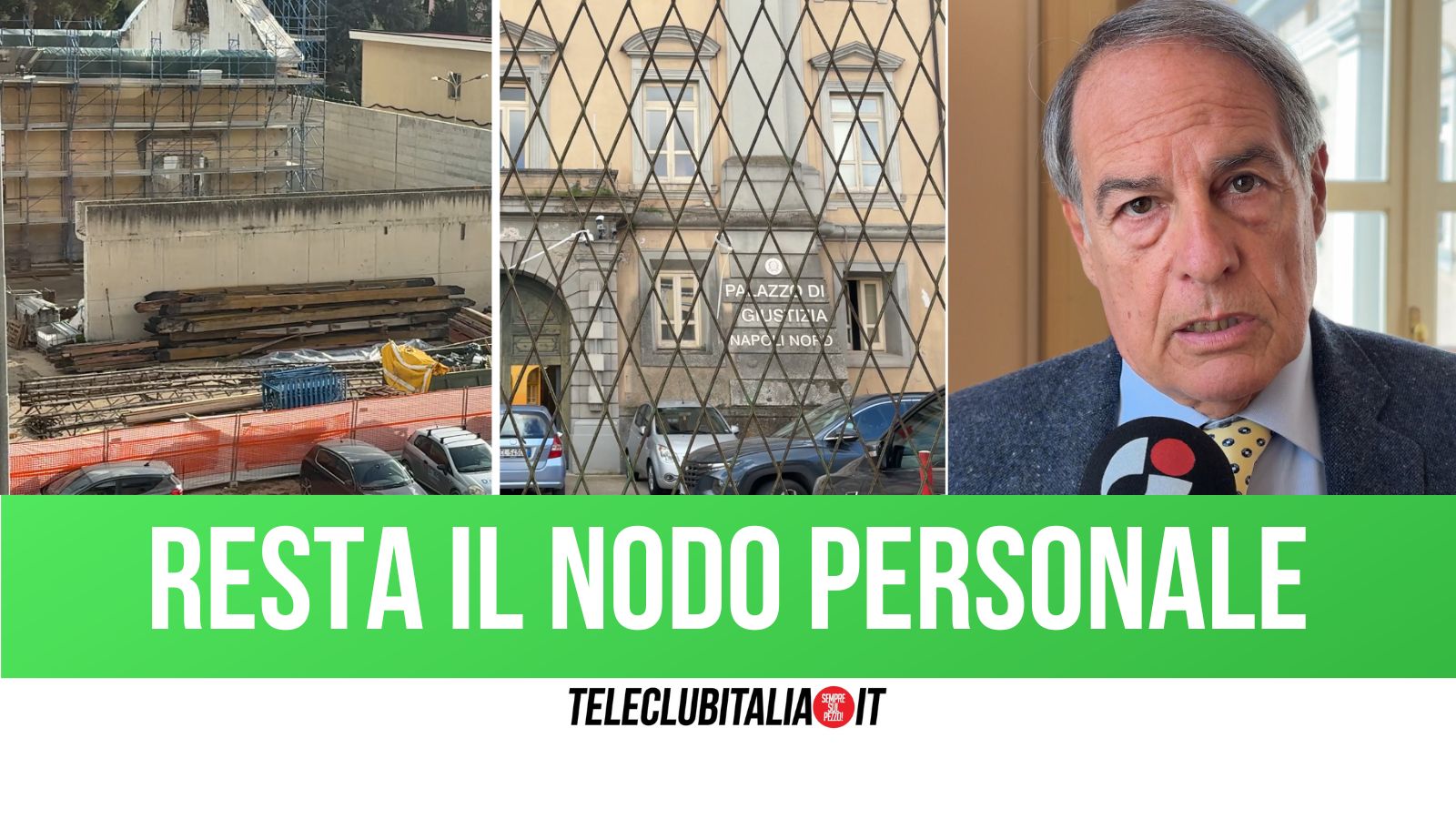 Tribunale Napoli Nord, quasi pronte 5 nuove aule e partono lavori per parcheggio