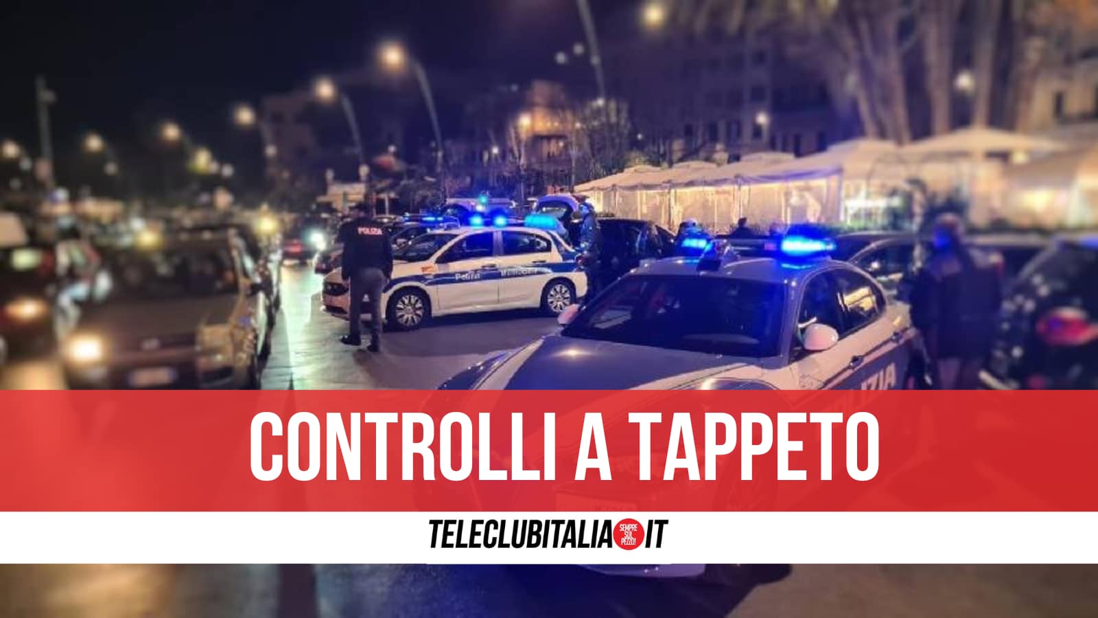 Napoli, lotta della Polizia di Stato ai parcheggiatori abusivi: bloccati e denunciati in 20