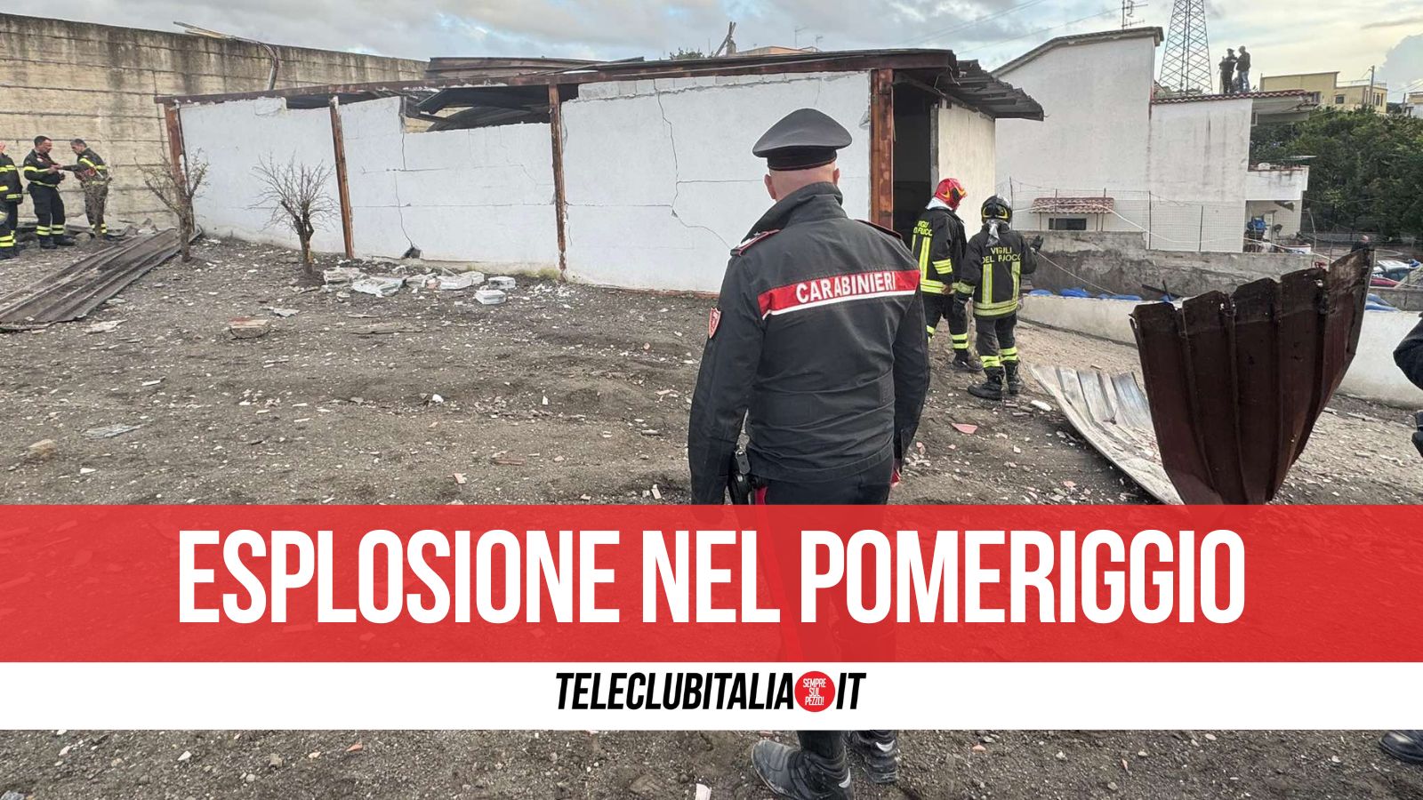 Ercolano, esplosione in una fabbrica illegale: tre giovani morti. “Era il loro primo giorno di lavoro”