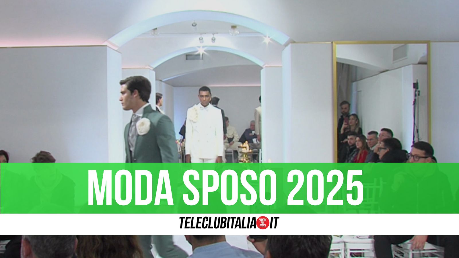 Collezione Sposo 2025 nella sfilata di Atelier Pellecchia