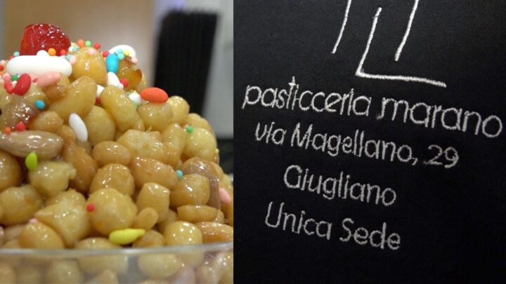 Giugliano, la tradizione dei dolci di Natale alla pasticceria Marano